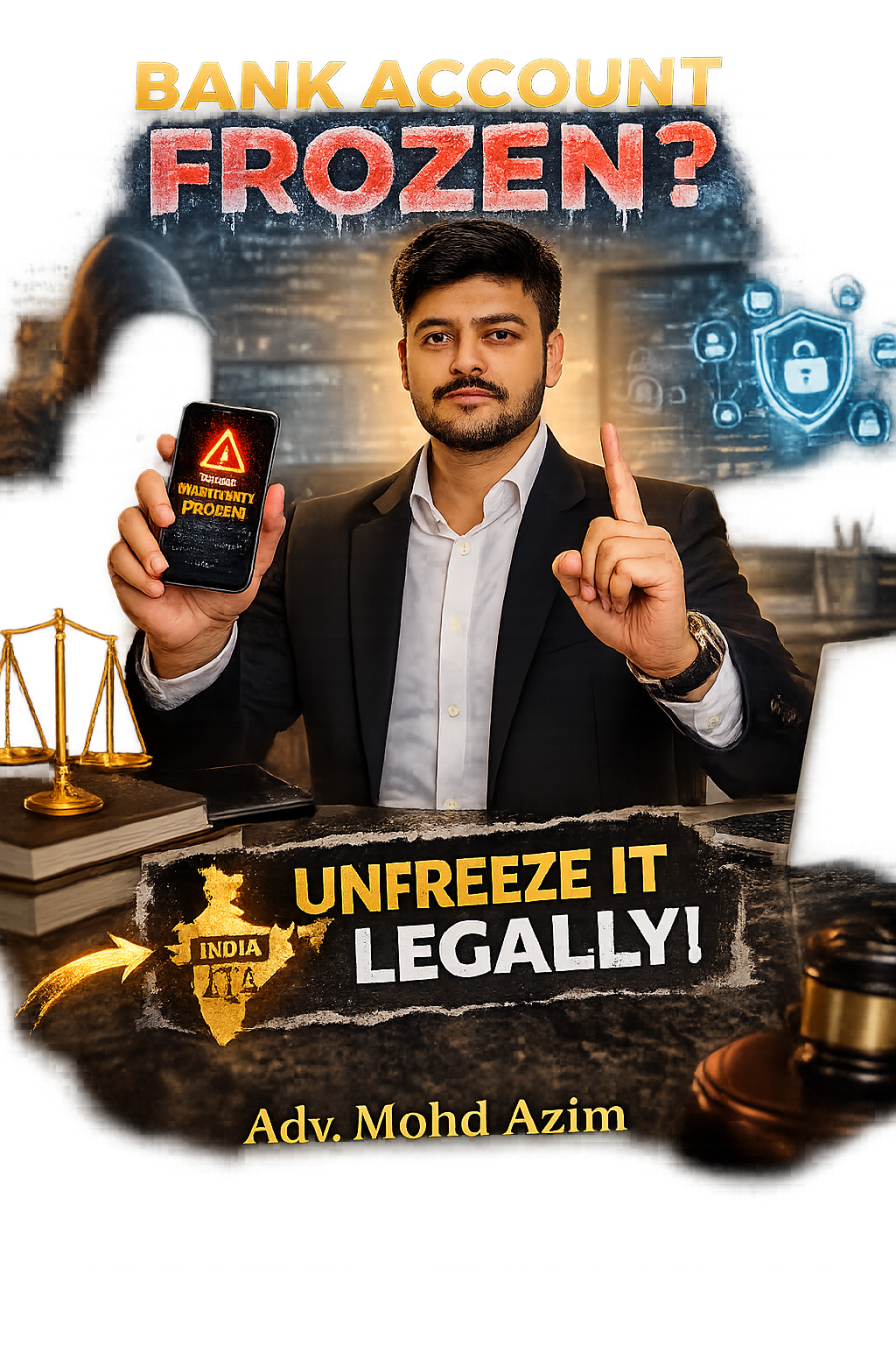 How to Unfreeze a Bank Account Legally in India